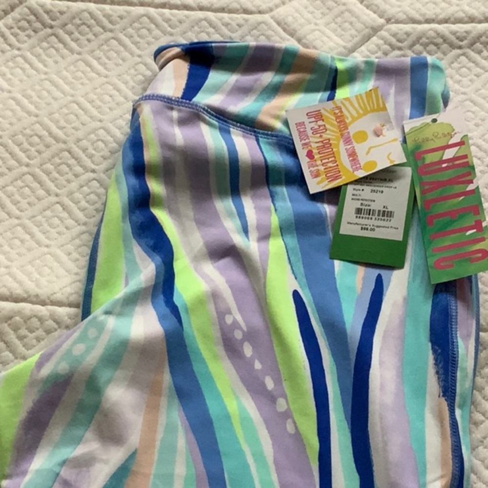 Lilly Pulitzer Cropped, High Waisted leggings